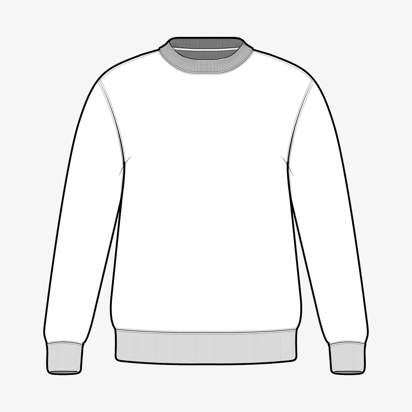 Classic-Fit Crew Neck Sweatshirt TECH PACK