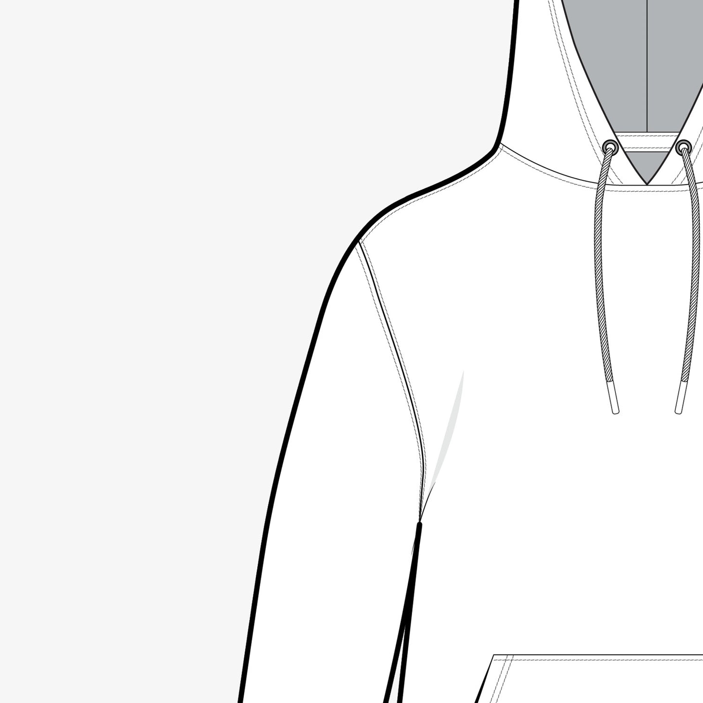 Classic Relaxed-fit Hoodie TECH PACK