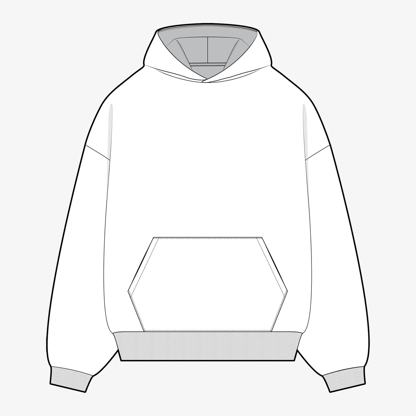 Crossover Hoodie with Kangaroo Pocket V2 TECH PACK
