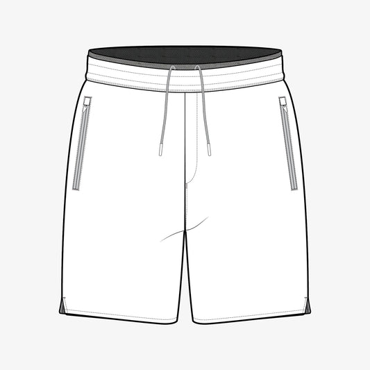 7-inch Performance shorts 2D CADS