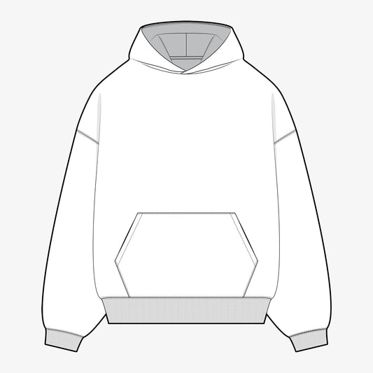 Crossover Hoodie with Kangaroo Pocket V1
