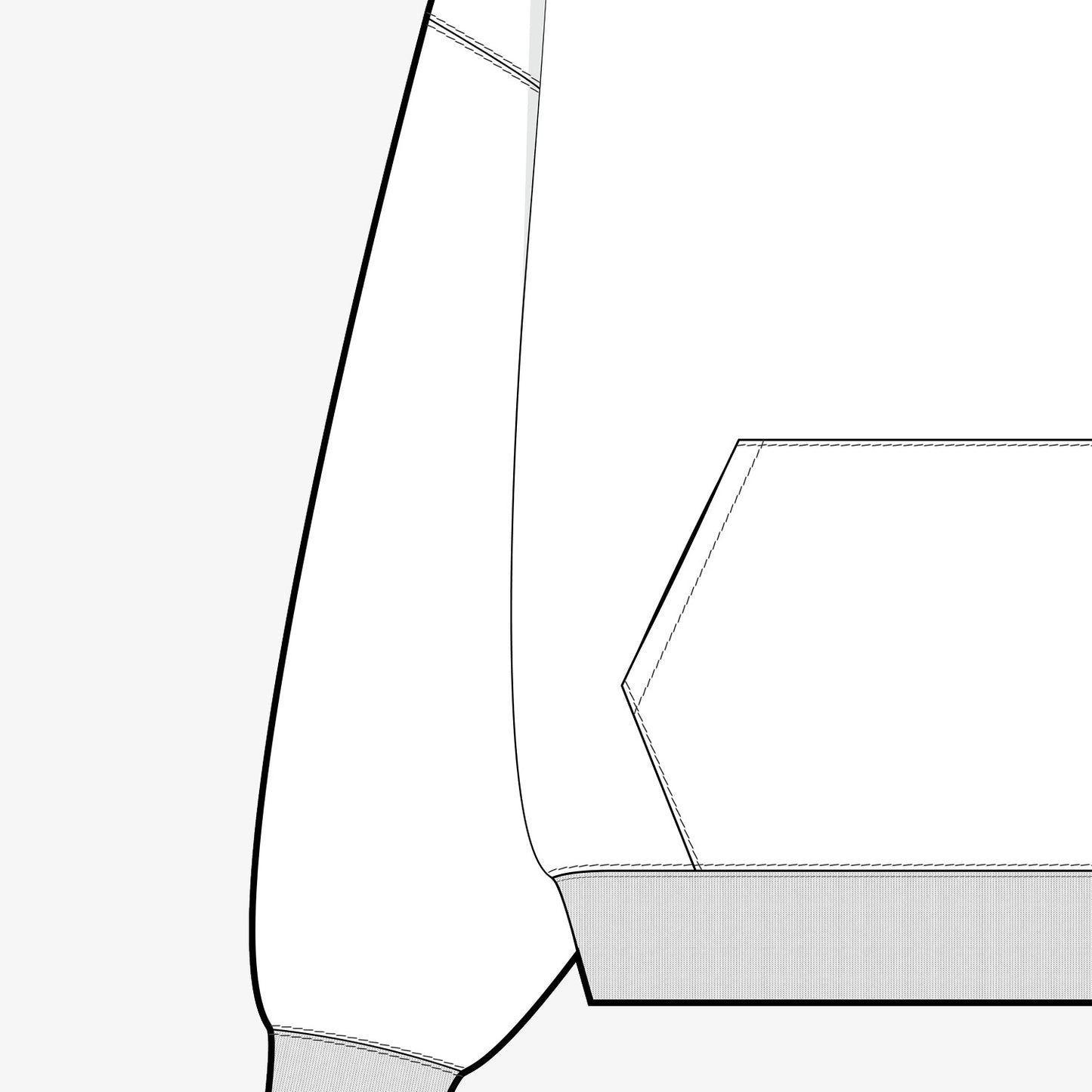 Crossover Hoodie with Kangaroo Pocket V1 TECH PACK