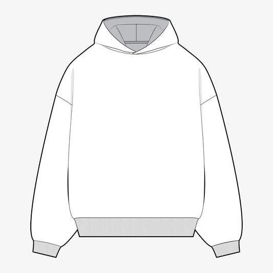 Crossover Hoodie with Side Seam Pockets V2 TECH PACK