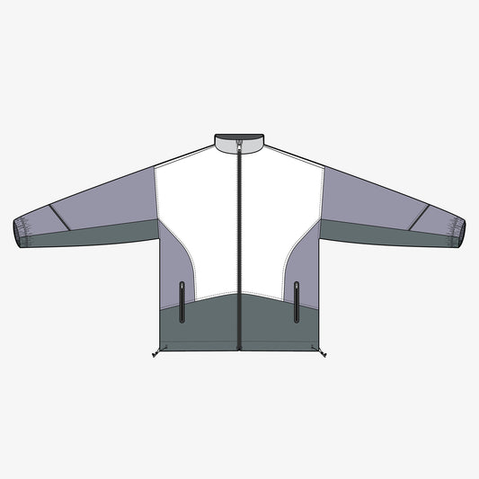 Full Zip Performance Jacket 2D CADS