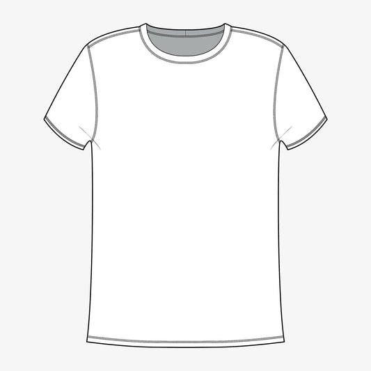 Performance Short Sleeve t-shirt 2D CADS